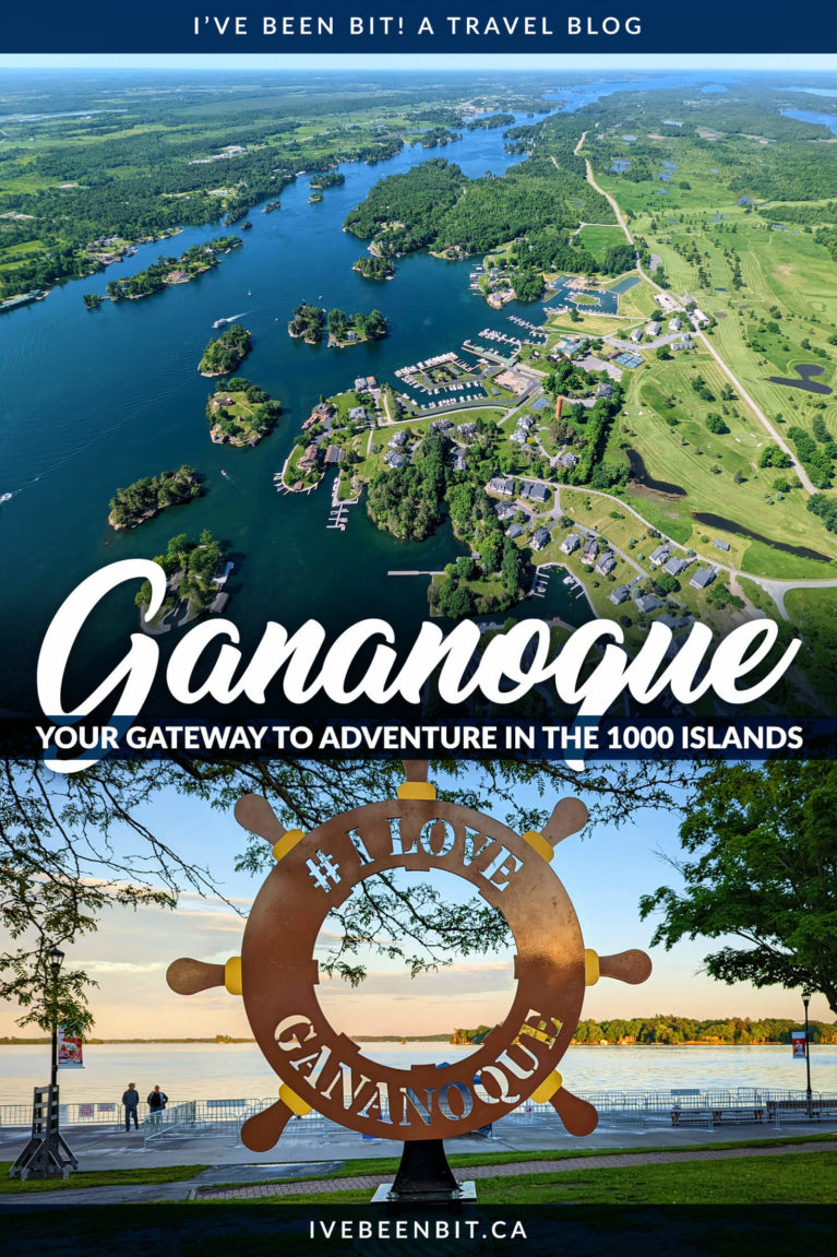 Things to Do in Gananoque Ontario | Thousand Islands Canada | Travel 1000 Islands Things to Do | Ontario Road Trips | Ontario Weekend Getaways | St Lawrence River | Kayaking in Ontario | Hiking in Ontario | Thousand Islands National Park | Cute Small Towns in Ontario | Small Towns to Visit in Ontario | Summer Weekend Getaways in Ontario | #1000Islands #Ontario #Canada #RoadTrip | IveBeenBit.ca