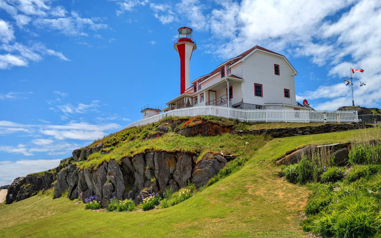 The Iconic Cape Forchu Lighthouse :: I've Been Bit! Travel Blog