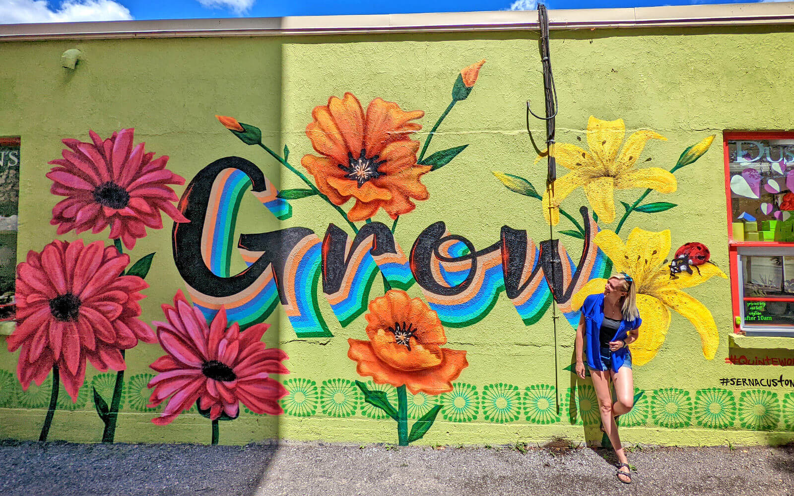 Grow Mural in Belleville :: I've Been Bit! Travel Blog