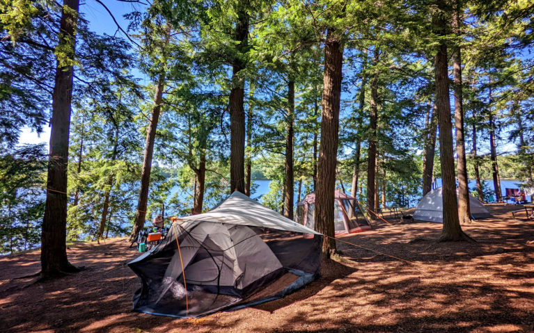 Views of The Point Campground at Oastler Lake :: I've Been Bit! Travel Blog