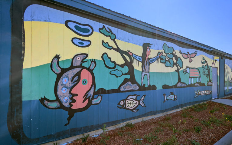 Indigenous Mural Near Lake Scugog :: I've Been Bit! Travel Blog