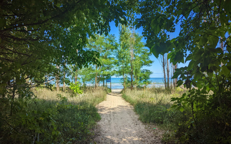 One of the Beach Accesses at Rondeau Provincial Park :: I've Been Bit! Travel Blog