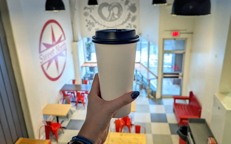 Cup of Coffee at Sweet North Bakery Cafe in Thunder Bay :: I've Been Bit! Travel Blog