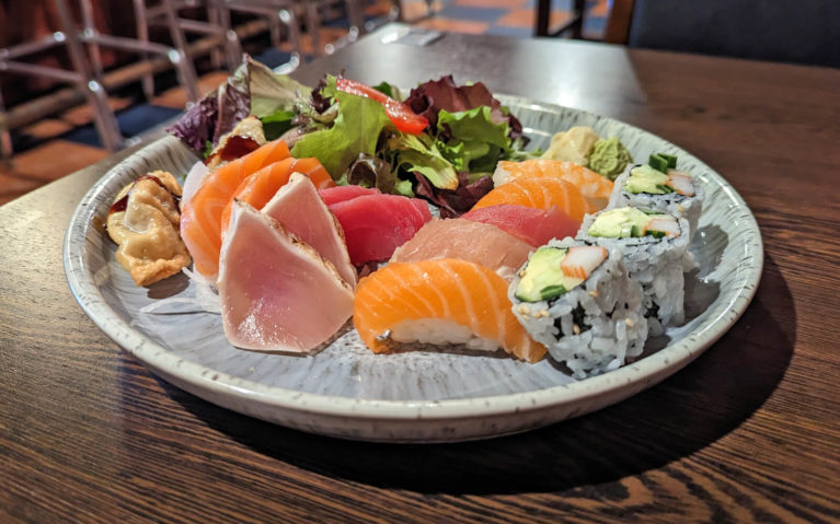 Sushi Sashimi Lunch Special at Koo Izakaya, One of the Fantastic Restaurants in Ajax :: I've Been Bit! Travel Blog