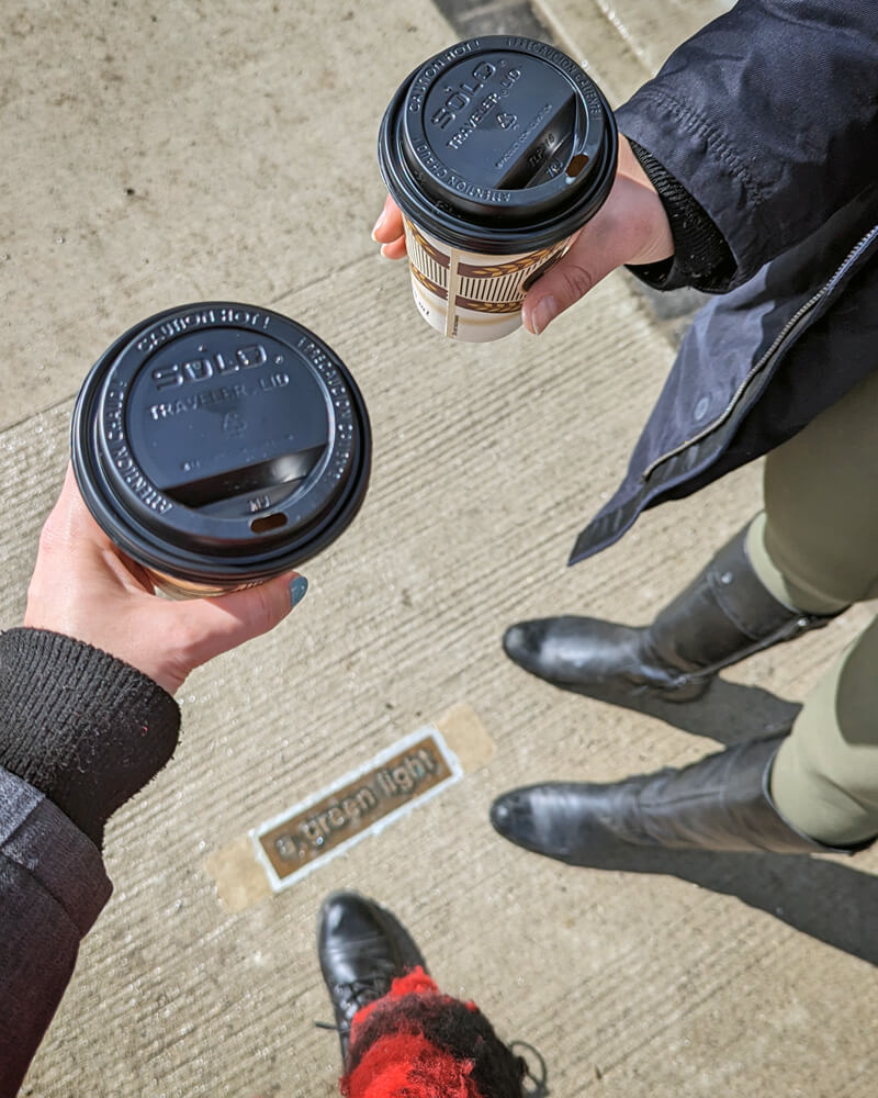 Coffee to Go And Public Art Along Locke Street in Hamilton :: I've Been Bit! Travel Blog