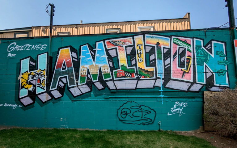 Greetings from Hamilton Mural :: I've Been Bit! Travel Blog