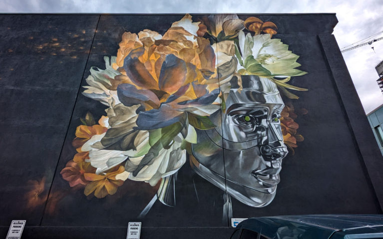 A New Age Mother Nature in This Hamilton Mural :: I've Been Bit! Travel Blog