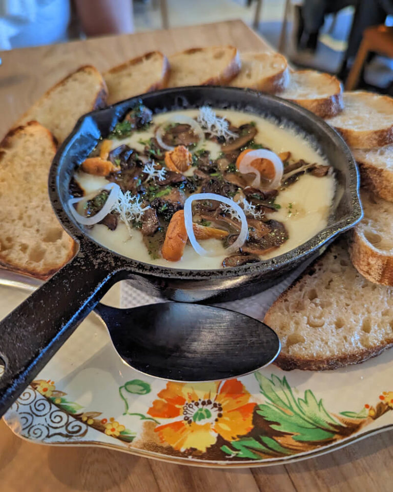 Mushroom Dish at Hearth :: I've Been Bit! Travel Blog
