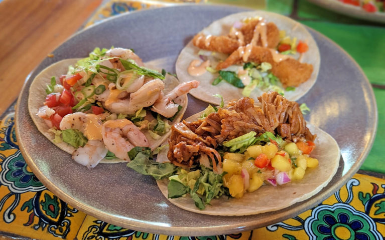 Assortment of Tacos at Las Palapas in Saskatoon :: I've Been Bit! Travel Blog