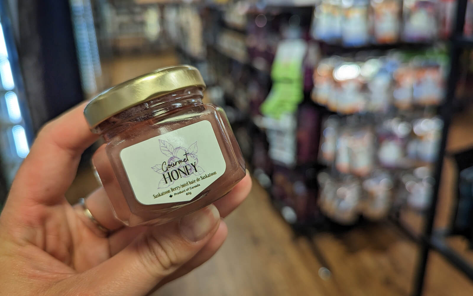 Saskatoon Berry Honey from SaskMade Marketplace :: I've Been Bit! Travel Blog