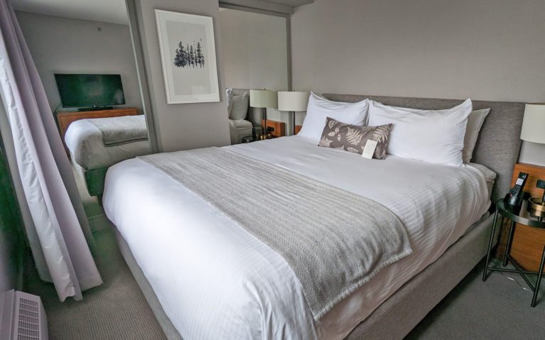 Bedroom at The James Hotel :: I've Been Bit! Travel Blog
