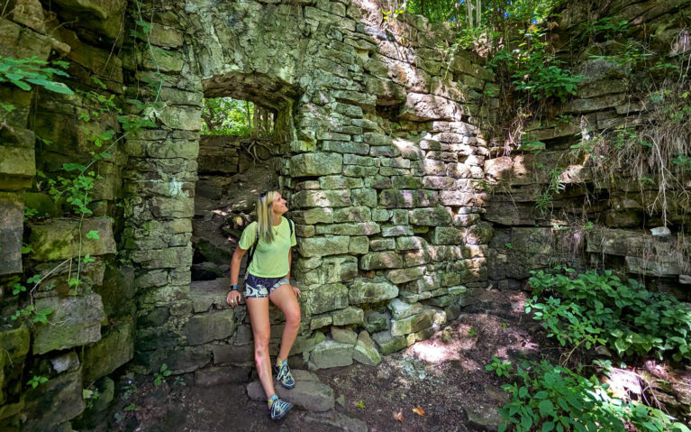 Woolen Mill Ruins in Ball's Falls Conservation Area :: I've Been Bit! Travel Blog