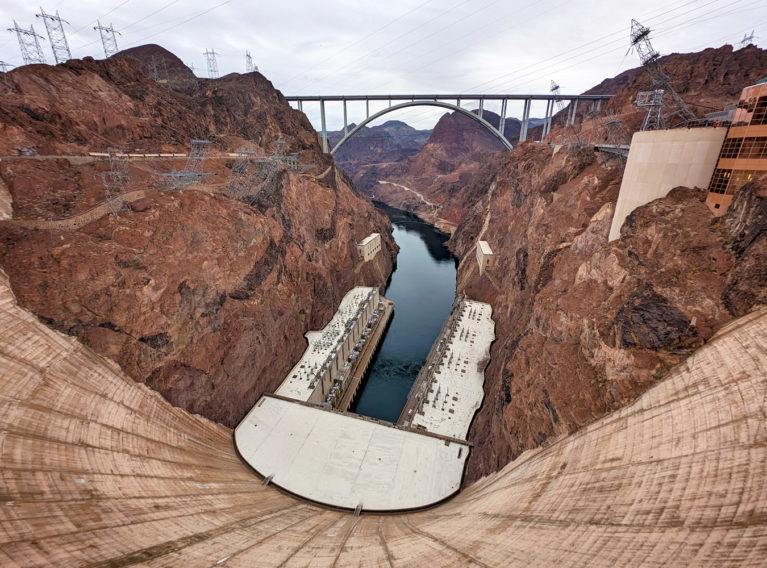 Views of the Hoover Dam From the Bridge :: I've Been Bit! Travel Blog