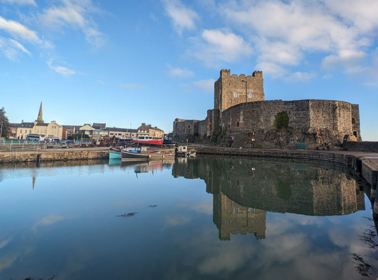 Views of Carrickfergus Castle from the Harbour :: I've Been Bit! Travel Blog