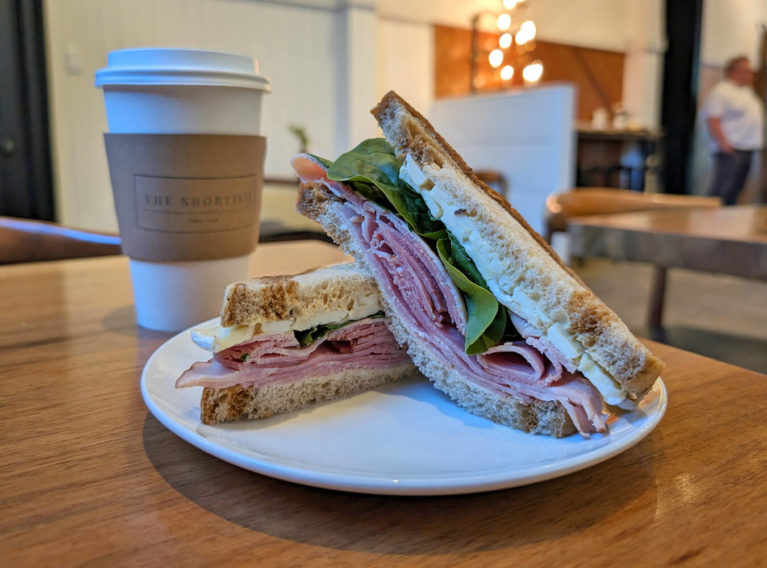 Sandwich from the Shortis|s Cafe :: I've Been Bit! Travel Blog