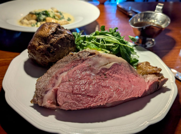 Prime Rib Dinner at Churchill's :: I've Been Bit! Travel Blog