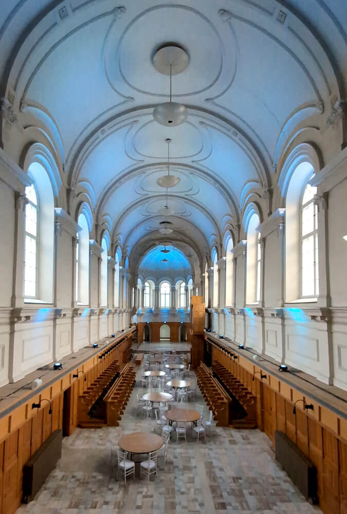 Inside of the Lindz Sitting Outside L'Abbaye d'Oka's Chapel :: I've Been Bit! Travel Blog