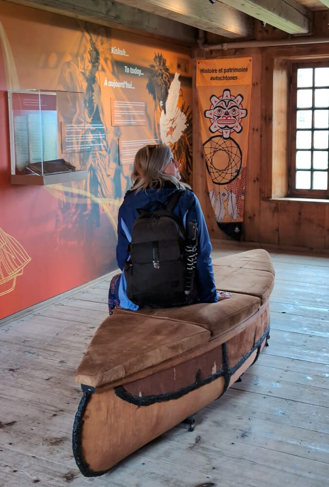 Lindz Inside Building 24 at the Fortress of Louisbourg :: I've Been Bit! Travel Blog