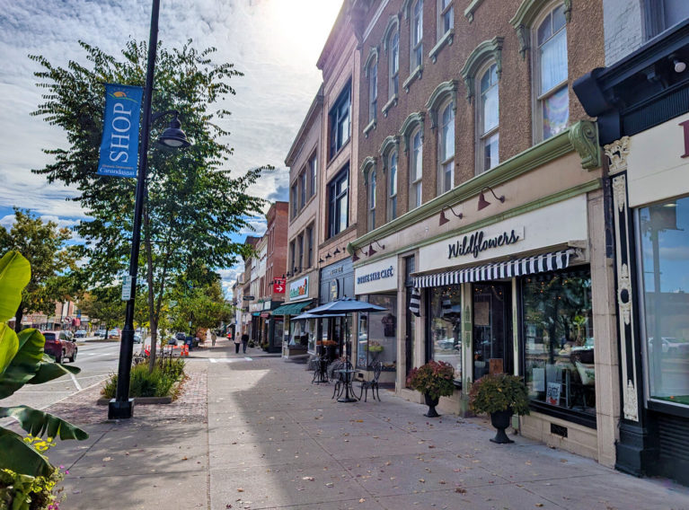 Along South Main Street in the Canandaigua Historic District :: I've Been Bit! Travel Blog