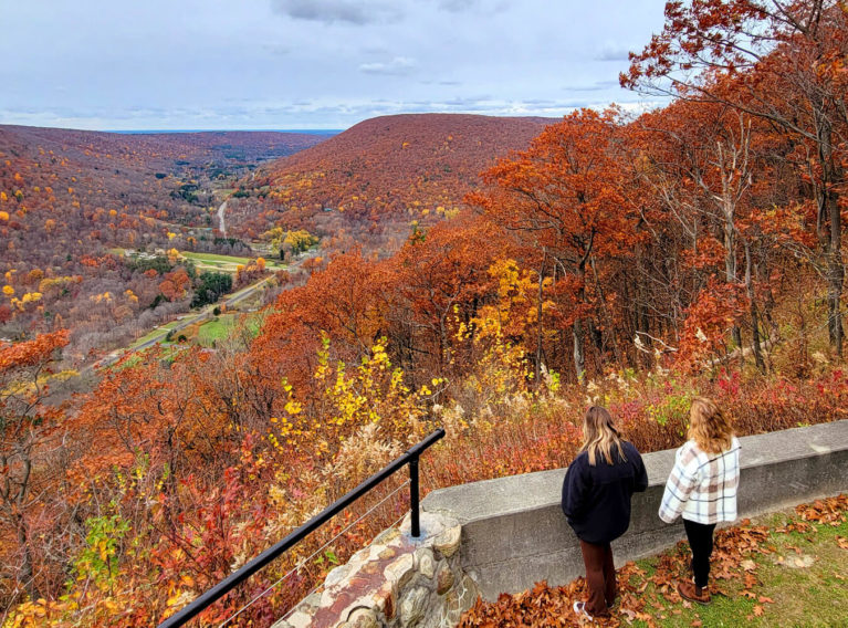 Autumn Views from the Ontario County Park Lookout at Gannett Hill :: I've Been Bit! Travel Blog