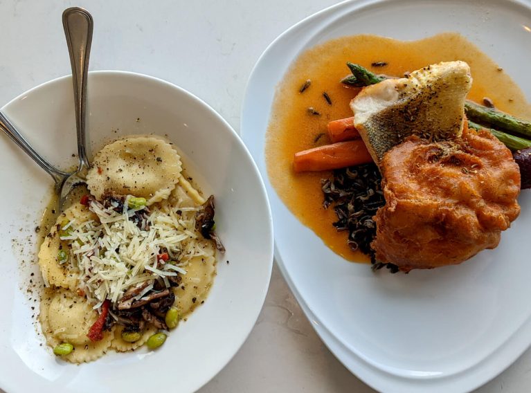 Butternut Squash Pasta & Manitoulin Island Fish at the Table Rock House Restaurant :: I've Been Bit! Travel Blog